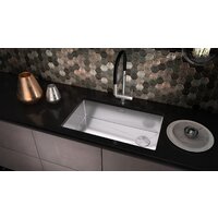 Кухонная мойка ZorG Zerox 74 U / IF Side SF Steel