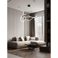 Припотолочная люстра Aitin Pro H27134/600 (черный)