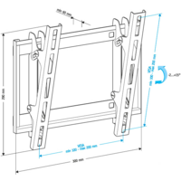 Кронштейн для телевизора Holder LCD-T2609