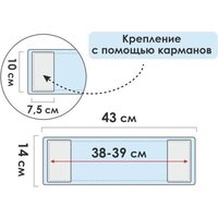 Моп (тряпка) Perfecto Linea 44-431012