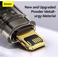 Кабель Baseus Explorer USB Type-A - Lightning (2 м, черный)