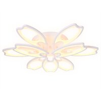 Припотолочная люстра Ambrella light Acrylica FA579/6+3 WH (белый)
