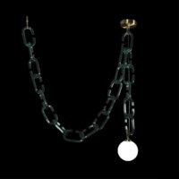 Подвесная люстра LOFT IT Chain 10128C Green