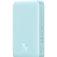 Внешний аккумулятор Baseus Magnetic Mini Air Wireless Fast Charge Power Bank 20W 10000mAh (голубой)