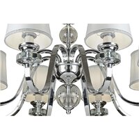 Люстра средней высоты iLamp Vivia 82367/8 (хром)
