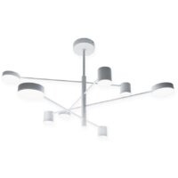 Подвесная люстра Mirastyle Диод XL-21016/4+4 WT