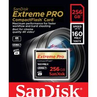 Карта памяти SanDisk Extreme Pro CompactFlash 256GB [SDCFXPS-256G-X46]