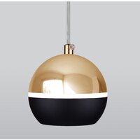 Подвесная люстра Elektrostandard DLS023 9W 4200K (черный /золото)