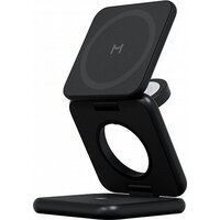 Беспроводное зарядное Magssory Fold Pro 3 в 1 WCH063 (черный)