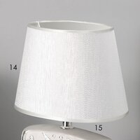 Настольная лампа Risalux Океан 10337362 (серебристый)