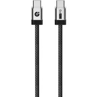 Кабель Atomic 30.398 USB Type-C - USB Type-C (1.2 м, черный)