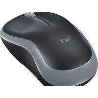 Мышь Logitech M186 (черный/серый)