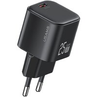 Сетевое зарядное Usams CC289 25W GaN (черный)