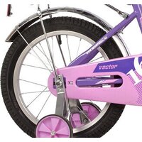 Детский велосипед Novatrack Vector 16 2022 163VECTOR.LC22 (фиолетовый)