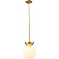 Подвесная люстра iLamp Mono P6079-1 GD+WH