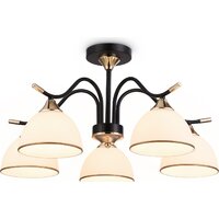 Люстра средней высоты Ambrella light Traditional TR3162/5 BK/FGD