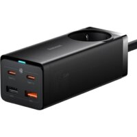 Сетевое зарядное Baseus GaN3 Pro Desktop Powerstrip AC+2U+2C 65W PSZM000901