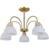 Люстра средней высоты Escada 150005/5R ES0000061 (Gold/Wood)