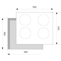 Варочная панель Akpo PIA 60 940 14CC BL