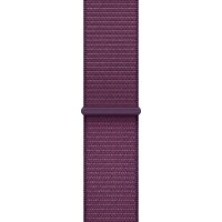 Умные часы Apple Watch Series 10 42 мм (алюминиевый корпус, розовое золото/сливовый, нейлоновый ремешок)
