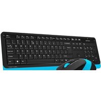 Офисный набор A4Tech Fstyler FG1010 (черный/синий)