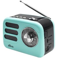 Радиоприемник Ritmix RPR-033 (лазурный)
