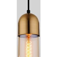 Подвесная люстра Евросвет Airon 50180/1 (янтарный)