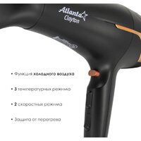 Фен Atlanta ATH-6810 (черный)