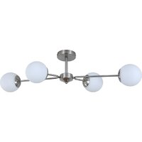 Люстра средней высоты Escada 150008/4R ES0000068 (Satin Nickel)
