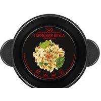 Кастрюля Elan Gallery Гармония вкуса 121025 (черный оникс)