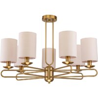 Подвесная люстра Escada Eclipse 10166/7PL E14*40W Brass