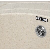 Кухонная мойка Gerhans A01 (бежевый)