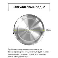 Чайник со свистком TimA WTK196