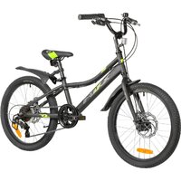 Детский велосипед Foxx Differ 20 2026 20SH6D.DIFFER.BK6 (черный)