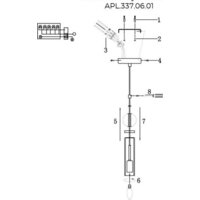 Подвесная люстра Aployt APL.337.06.01