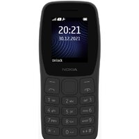 Телефон Nokia 105 (2022) TA-1423 Dual SIM (черный)