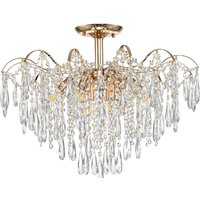 Люстра средней высоты Escada Aurea 1124/8PL E14*40W Gold