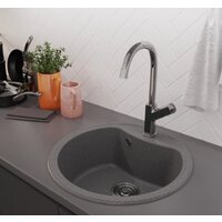 Кухонная мойка Mixline ML-GM09 551798 (темно-серый)
