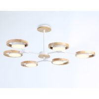 Люстра средней высоты Ambrella light FL51615/6 WH/LW
