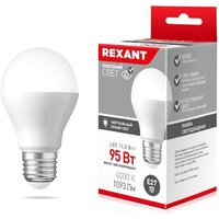 Светодиодная лампочка Rexant A60 E27 11.5 Вт 4000 К 604-004
