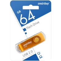 USB Flash SmartBuy Twist 64GB (желтый)