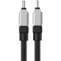 Кабель Baseus CoolPlay Series USB Type-C - Lightning (1 м, черный)