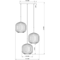 Подвесная люстра Moderli Ivory V11032-3P