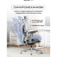 Офисное кресло Evolution ZX 3 (серый)