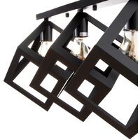 Подвесная люстра BayerLux Куб 4613030 (черный)
