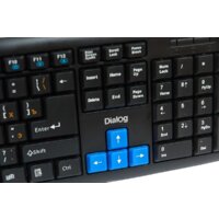 Клавиатура Dialog KM-025U Black-Blue