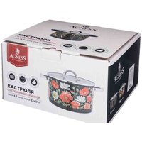 Кастрюля Agness Маки 916-305