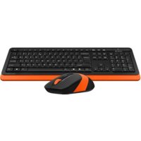 Офисный набор A4Tech Fstyler FG1010 (черный/оранжевый)