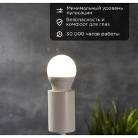 Светодиодная лампочка Rexant Шарик (GL) 11,5Вт E27 1093Лм 4000K нейтральный свет 604-044
