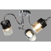 Люстра средней высоты Aitin Pro НПБ 02-3х60-102 C1445/3A (хром/черный)